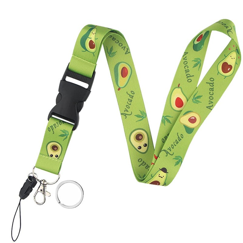 Yiflin Cute Neck Lanyard for Keys  Keychain  Wallet  ID Card Holder  with Quick Release Buckle - Image 1